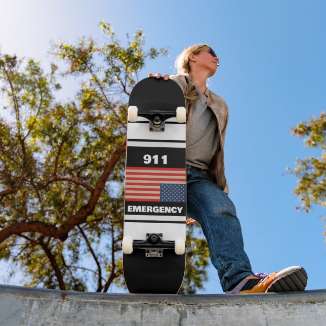911 Emergency Skateboard (Outdoor 1)