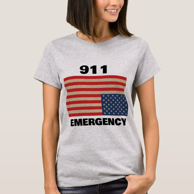 911 Emergency T-Shirt (Front)