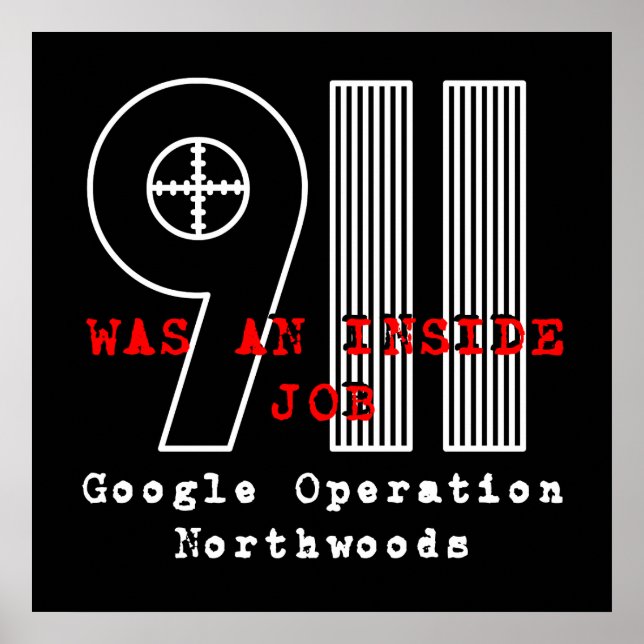 911 Northwoods Poster (Front)