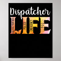 911 Police Emergency Dispatcher Life Gold