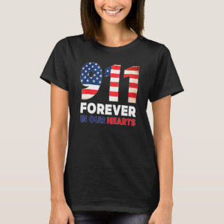 911 Remembrance September 11 Tee American Pride