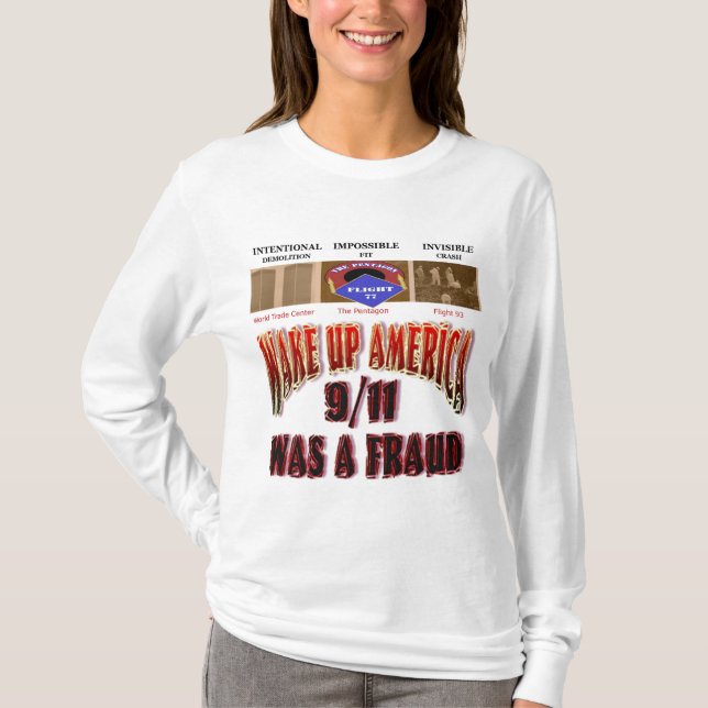 911 Wake Up America T-shirts (Front)