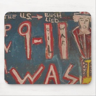 911 WAS FIXED BLUE MOUSE MAT