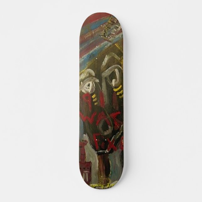 911 WAS FIXED MINI SKATEBOARD (Front)