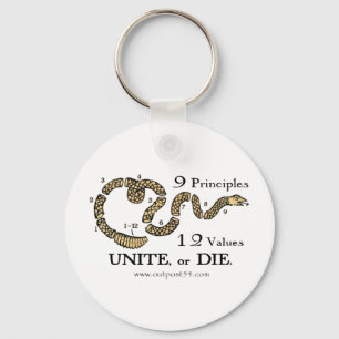 912 Flag Series Key Ring