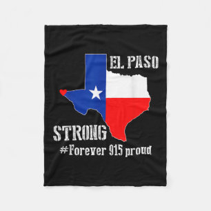 915 Proud El Paso Strong T Shirt  Fleece Blanket