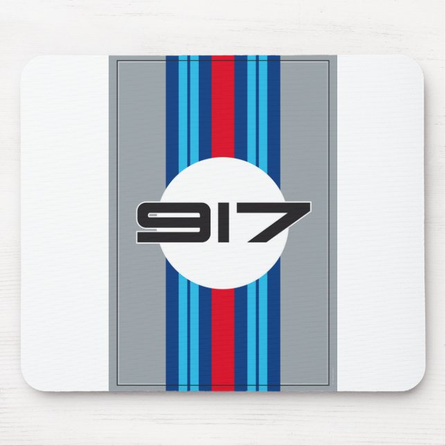 917 Martini Racing Design Mouse Mat (Front)