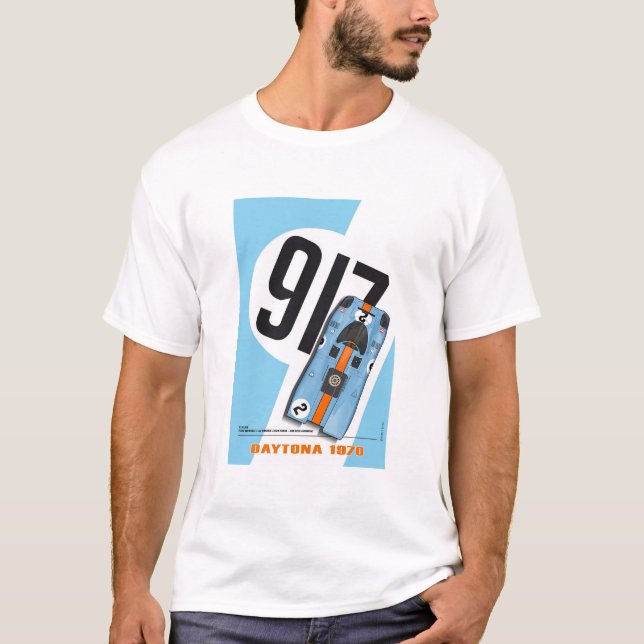 917 Rodriguez, Kinnunen Blue T-Shirt (Front)