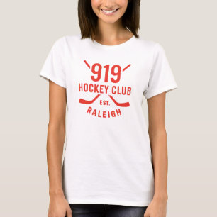 919 Hockey Club – Raleigh NC Local Hockey Pride T-Shirt