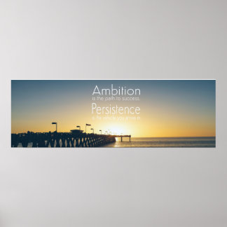 91,44cm x 30,48cm,Inspirational Quote Poster Matt)