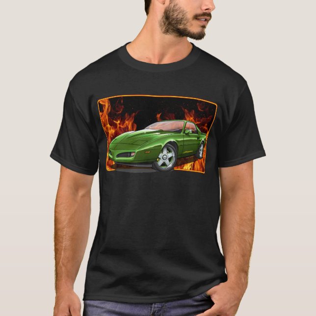 91_Green_Firehawk T-Shirt (Front)
