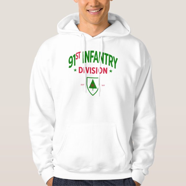 91st Infantry Division - Wild West Division Hoodie (Front)