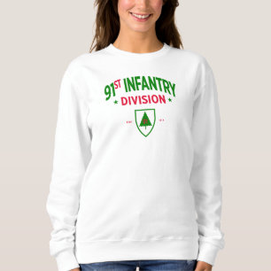 91st Infantry Division - Wild West Division Women Sweatshirt