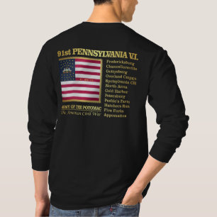 91st Pennsylvania Volunteer Infantry (BH) T-Shirt