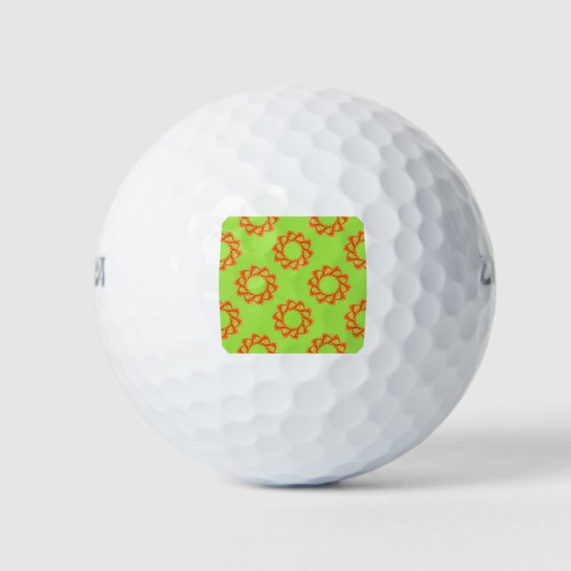 9279Shrimps Pattern Golf Balls (Front)