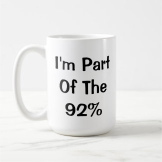 92% COFFEE MUG
