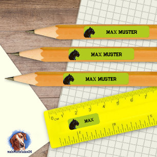 92 DIY Stifteaufkleber grün - Schwarzer Panther Rectangular Sticker