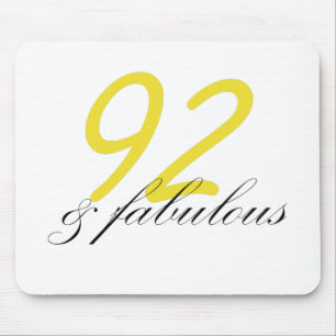 92 & Fabulous Mouse Mat
