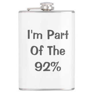 92% HIP FLASK