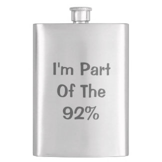 92% HIP FLASK