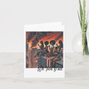 92 Percent 92% Black Women History Month We Told Y Card