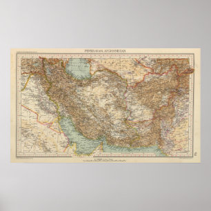 92 Persia, Afghanistan Poster