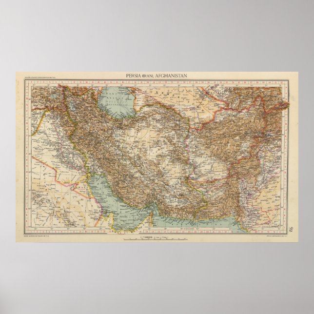 92 Persia, Afghanistan Poster (Front)