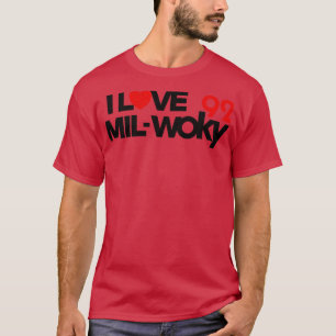92 WOKY Love Milwaukee Defunct Radio Station T-Shirt
