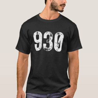 930 Area Code Evansville IN Mobile Telephone Area  T-Shirt
