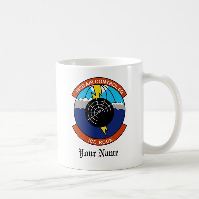 932nd ACS and Iceland Map Coffee Mug (Right)
