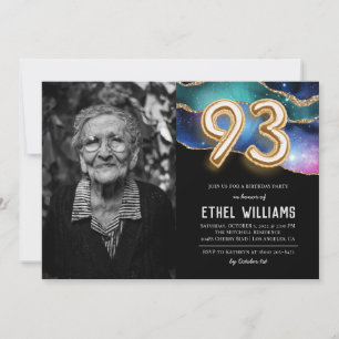 93rd Birthday Party Invitation