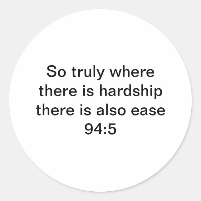 94:5 CLASSIC ROUND STICKER (Front)