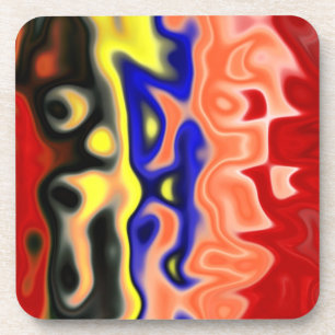 94 Alt Abstract: Modern Art Coaster