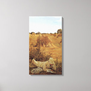 94 Degrees in the Shade, Sir Lawrence Alma Tadema Canvas Print