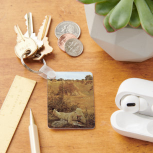 94 Degrees in the Shade, Sir Lawrence Alma Tadema Key Ring