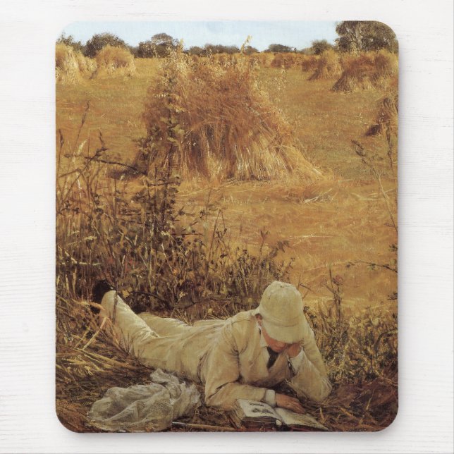 94 Degrees in the Shade, Sir Lawrence Alma Tadema Mouse Mat (Front)