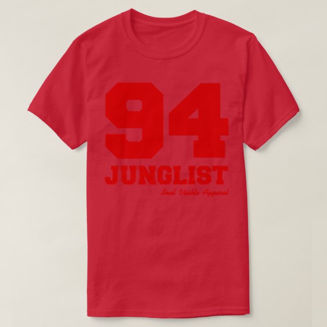 94 Junglist 1994 Jungle Music Lovers  T-Shirt (Design Front)