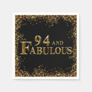 94th Birthday Napkin