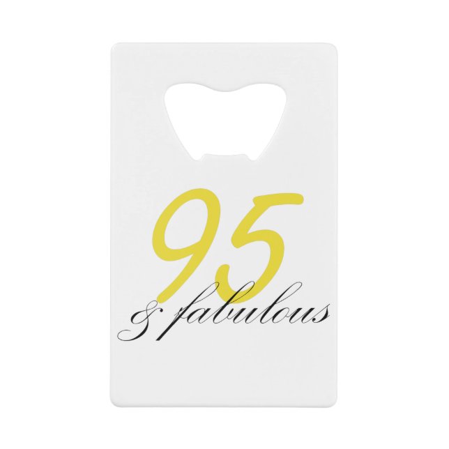 95 & Fabulous (Front)
