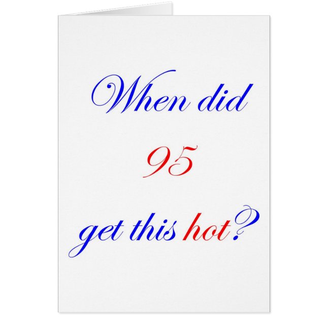 95 Hot (Front)