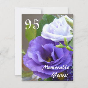 95 Memorable Years!-Birthday Celebration Invitation