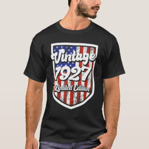 95 Years Old Vintage 1927 95th Birthday T-Shirt