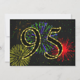 95th birthday party invitate invitation