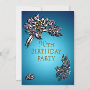 95th Birthday party invitation