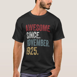 95Th Birthday S Since November 1925 95 Years Old G T-Shirt