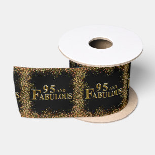 95th Birthday Satin Ribbon
