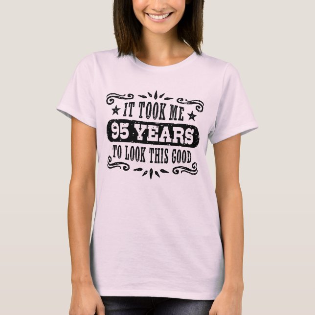 95th Birthday T-Shirt (Front)