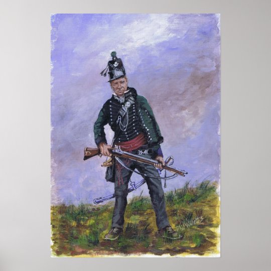 95th Rifles Poster Uk