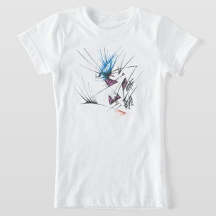 96 Colourful Abstract Tribal Tattoo Art T-Shirt