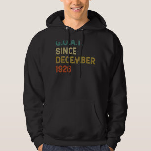 96th Birthday 96 Years Old Goat Since December 192 Hoodie